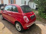 Fiat 500 C -CABRIO-TÜV NEU--113000KM-TEL-01704684029 - Fiat 500: Rot, Cabrio