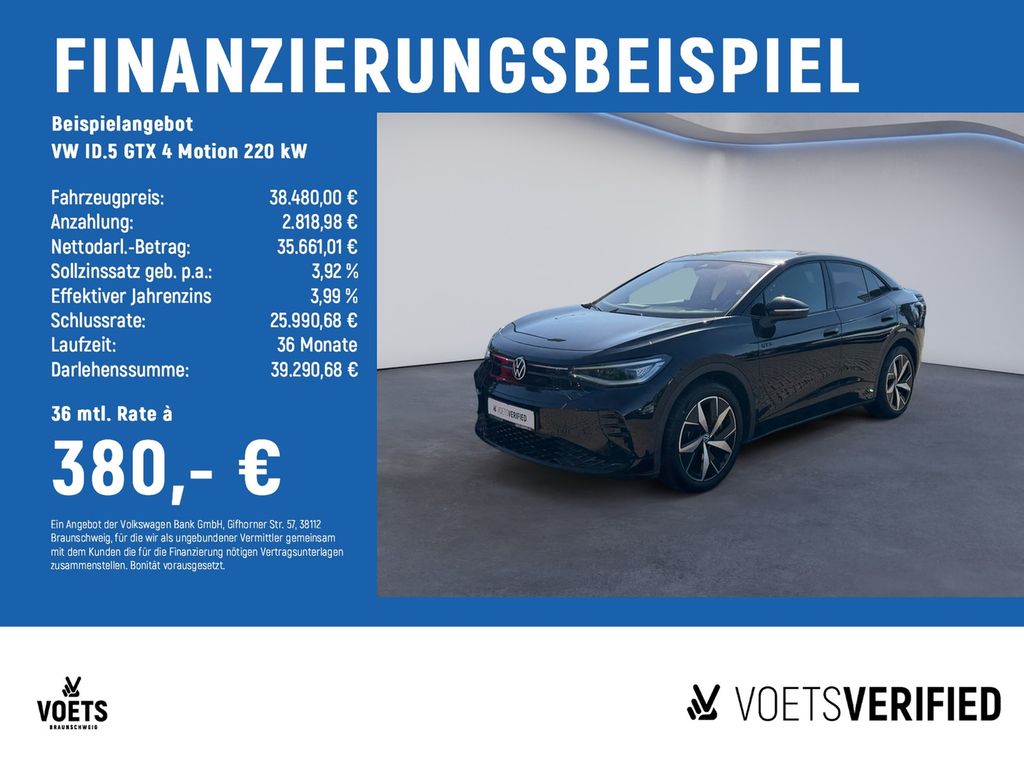 ID.5 GTX 4 Motion 220 kW MATRIX-LED-SHZ+ACC