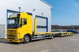Volvo Autotransporter Fahrzeugtransporter mit Anhänger - Auto Anhänger
