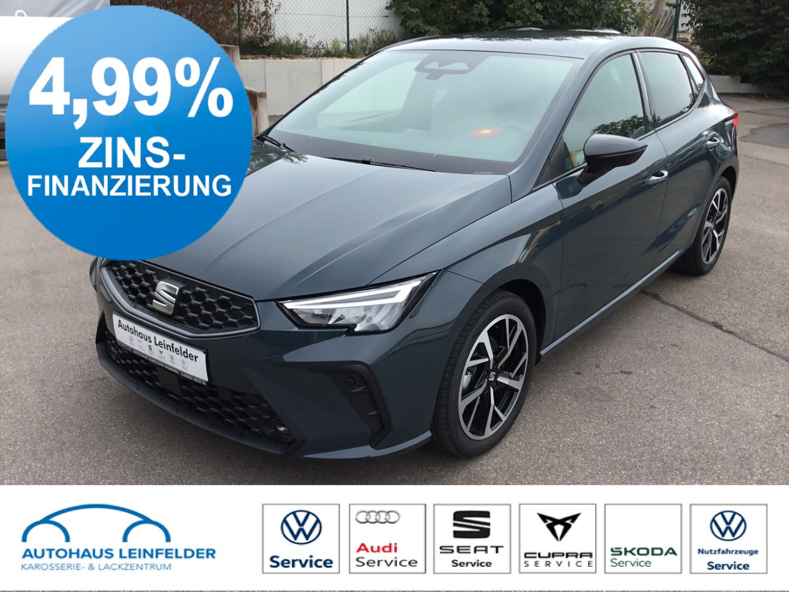 Fahrzeugabbildung SEAT Ibiza 1.5 TSI FR DSG+LED+Navi+ACC+17"+Full Link