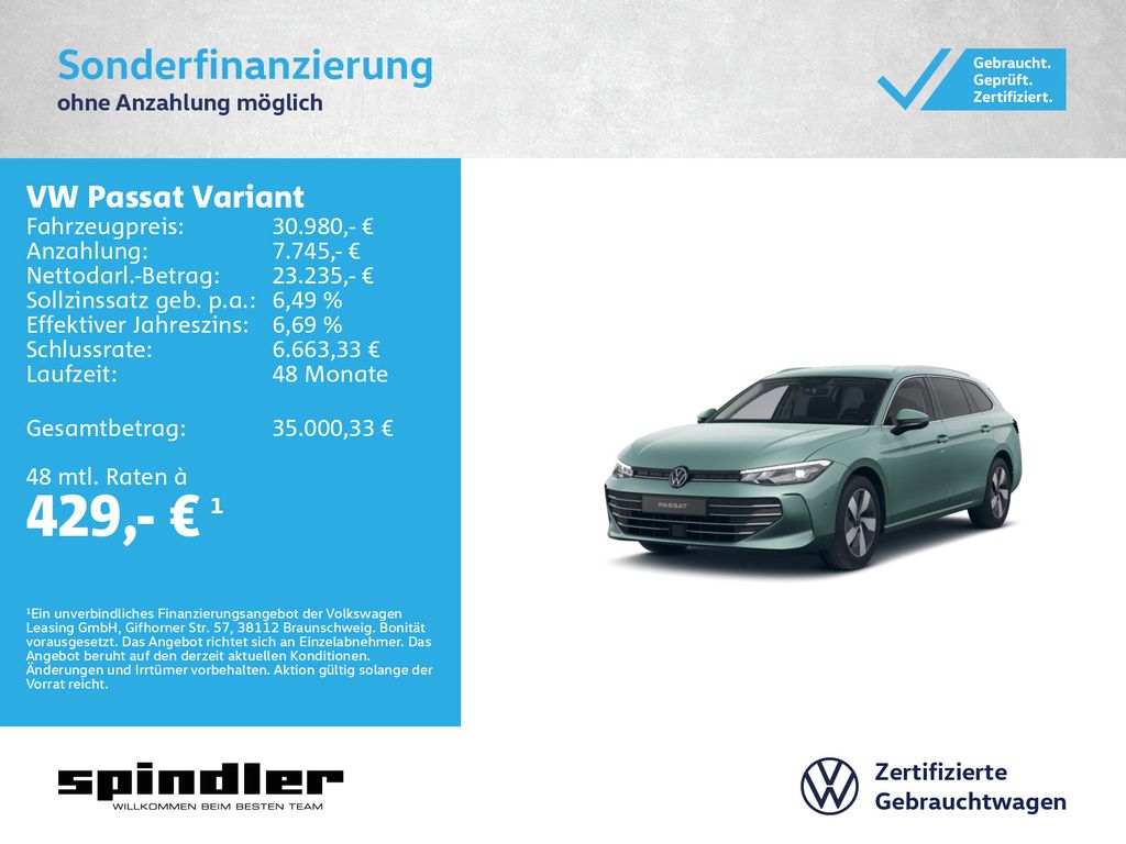Image of Volkswagen Passat Variant