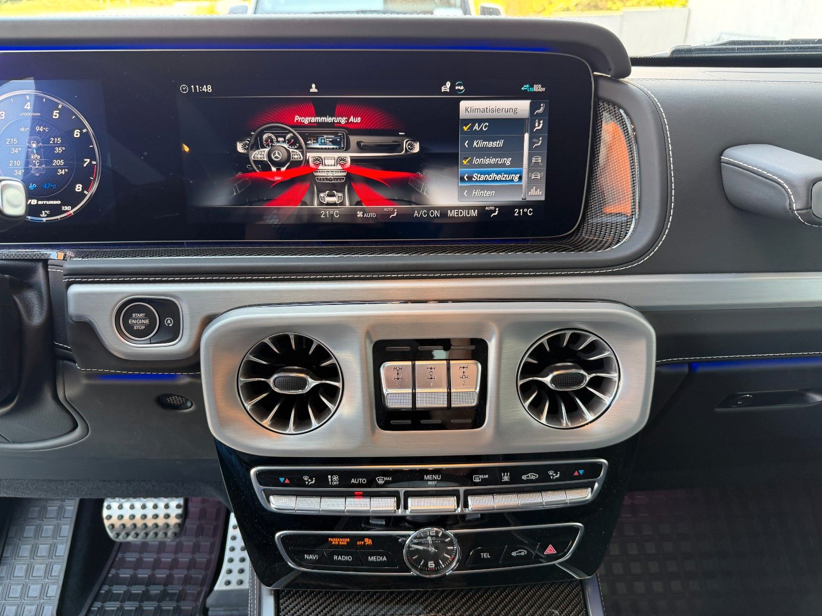 Fahrzeugabbildung Mercedes-Benz G 63 AMG Manufaktur+Drivers+TV+StdH+BURM3D+VOLL