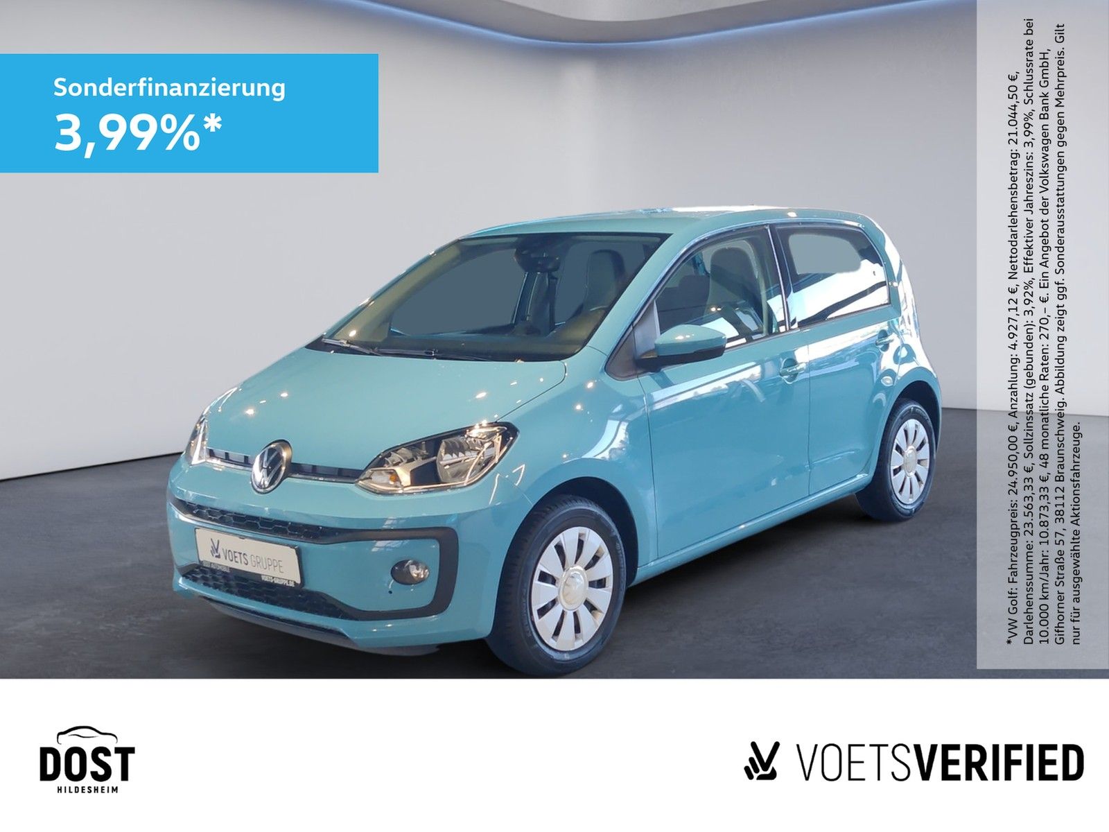 Volkswagen up! 1.0 move up! DAB+KAMERA+KLIMA+SHZ
