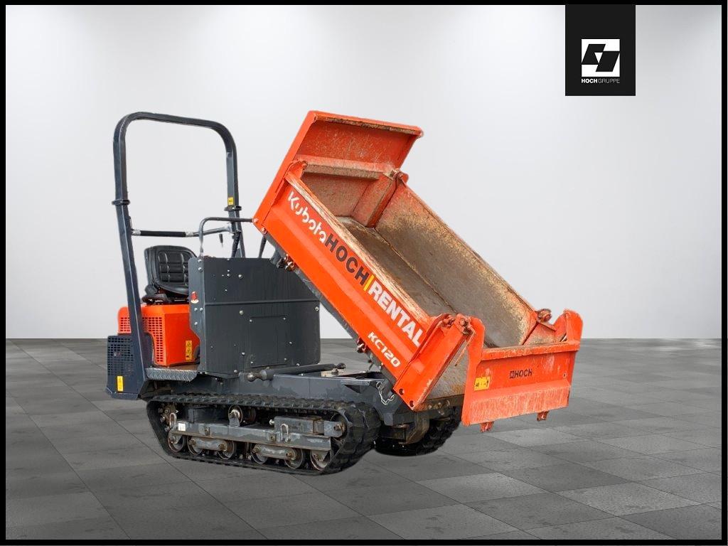 Kubota KC120 Ketten Dumper 3 -Seiten Kipper wie 100,110