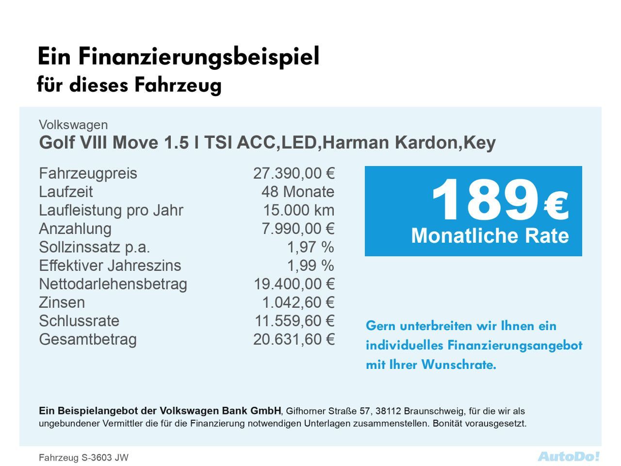 Volkswagen Golf VIII Move 1.5 l TSI ACC LED Harman Kardon foto 3