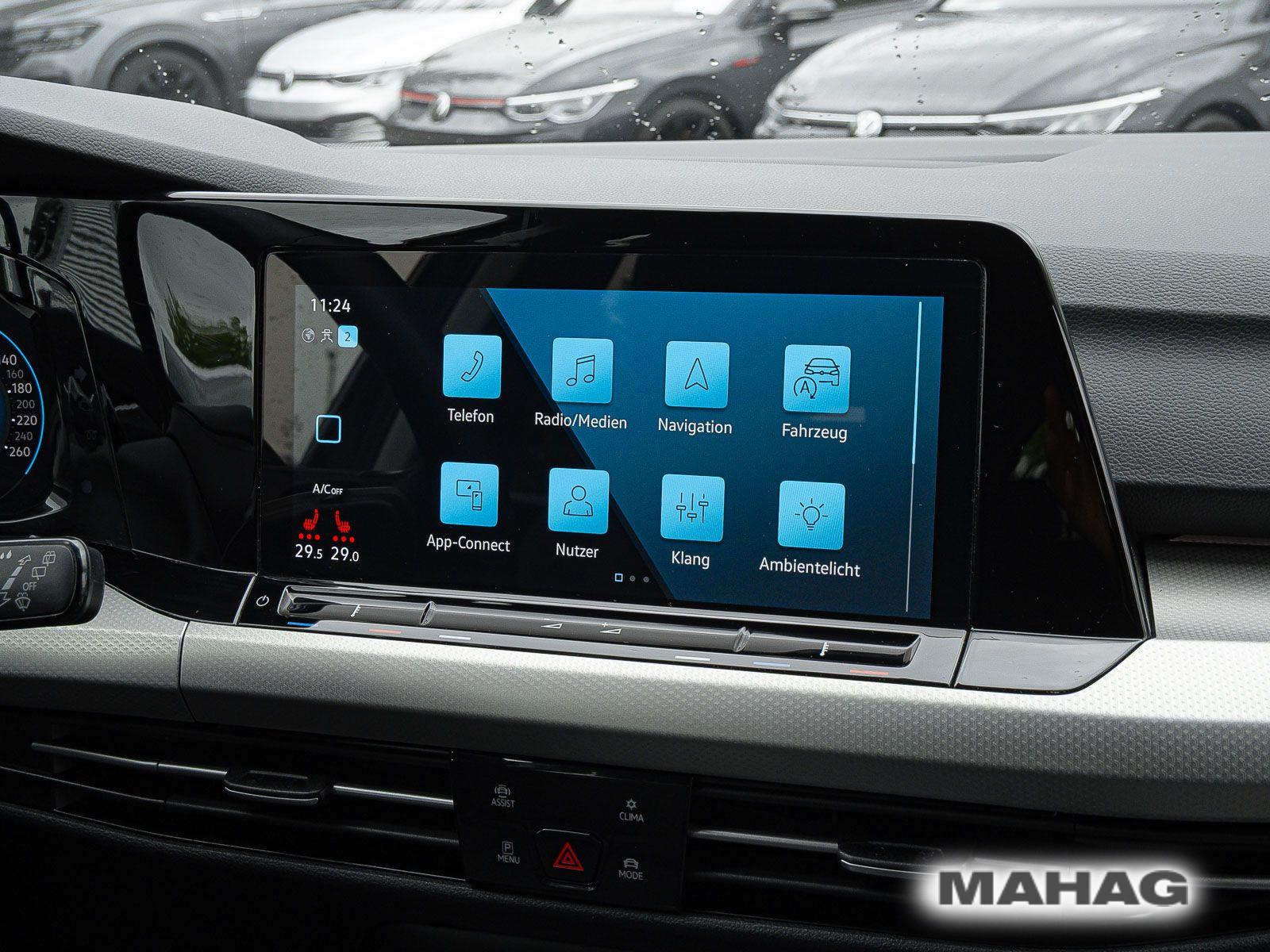 Volkswagen Golf VIII MOVE 2.0 TDI LED+ Navi Sitzhz ParkPilo, миниатюра 14