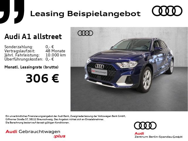 Audi A1 allstreet 30 TFSI S tronic *Virt.C*GRA*SHZ*