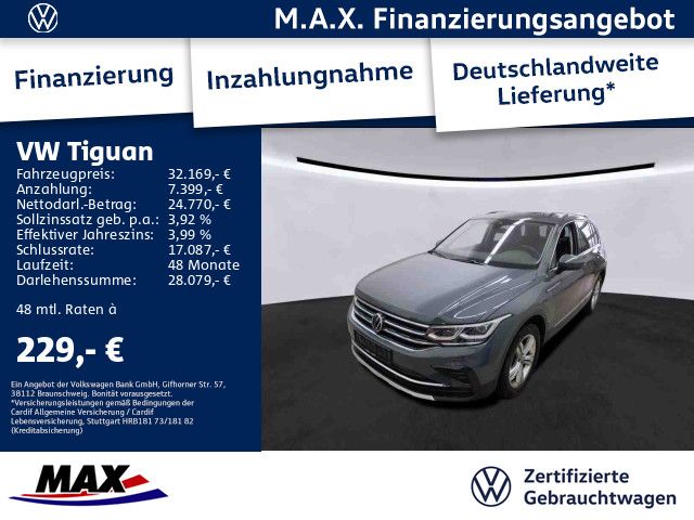 Tiguan 2.0 TDI DSG 4M ELEGANCE IQ.LIGHT+AHK+RFK+