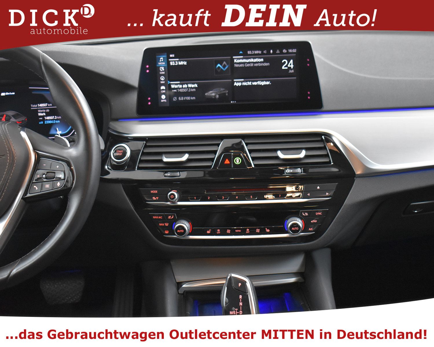 BMW 530e Sport Aut. Sport Line VIRTU+PROF+KAM+LED+M - Image 14