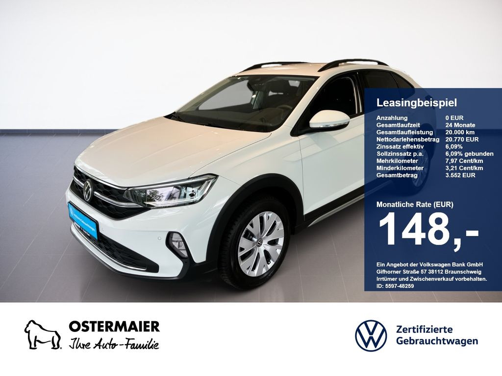 Volkswagen Taigo LIFE 1.0TSI 95PS 5J-G.NAVI+VC.2xPDC.LED.AP