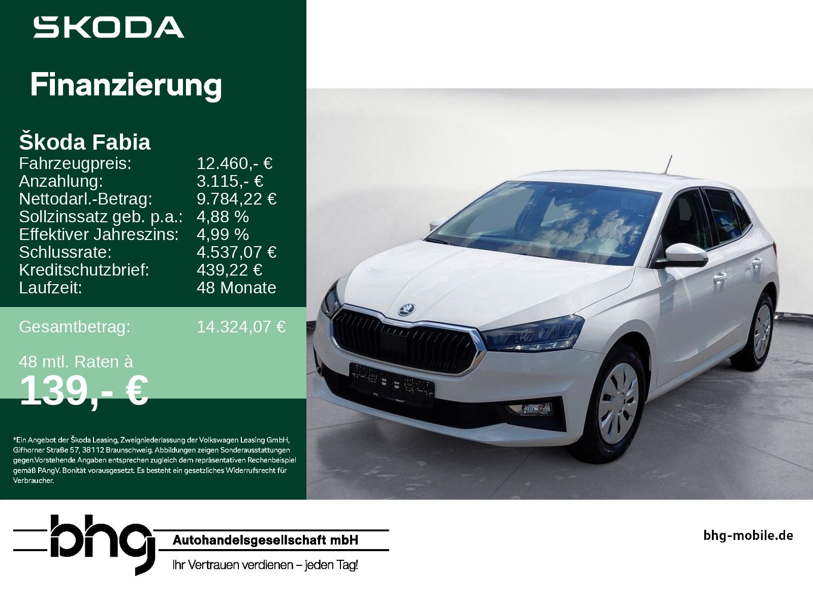 Skoda FABIA ACTIVE 1,0 TSI 5-GANG