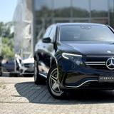 Mercedes-Benz EQC 400 AMG-LINE/DISTRO+/RÜCKFAHRK/ADVANCED/AMBI - schwarze Mercedes-Benz EQC