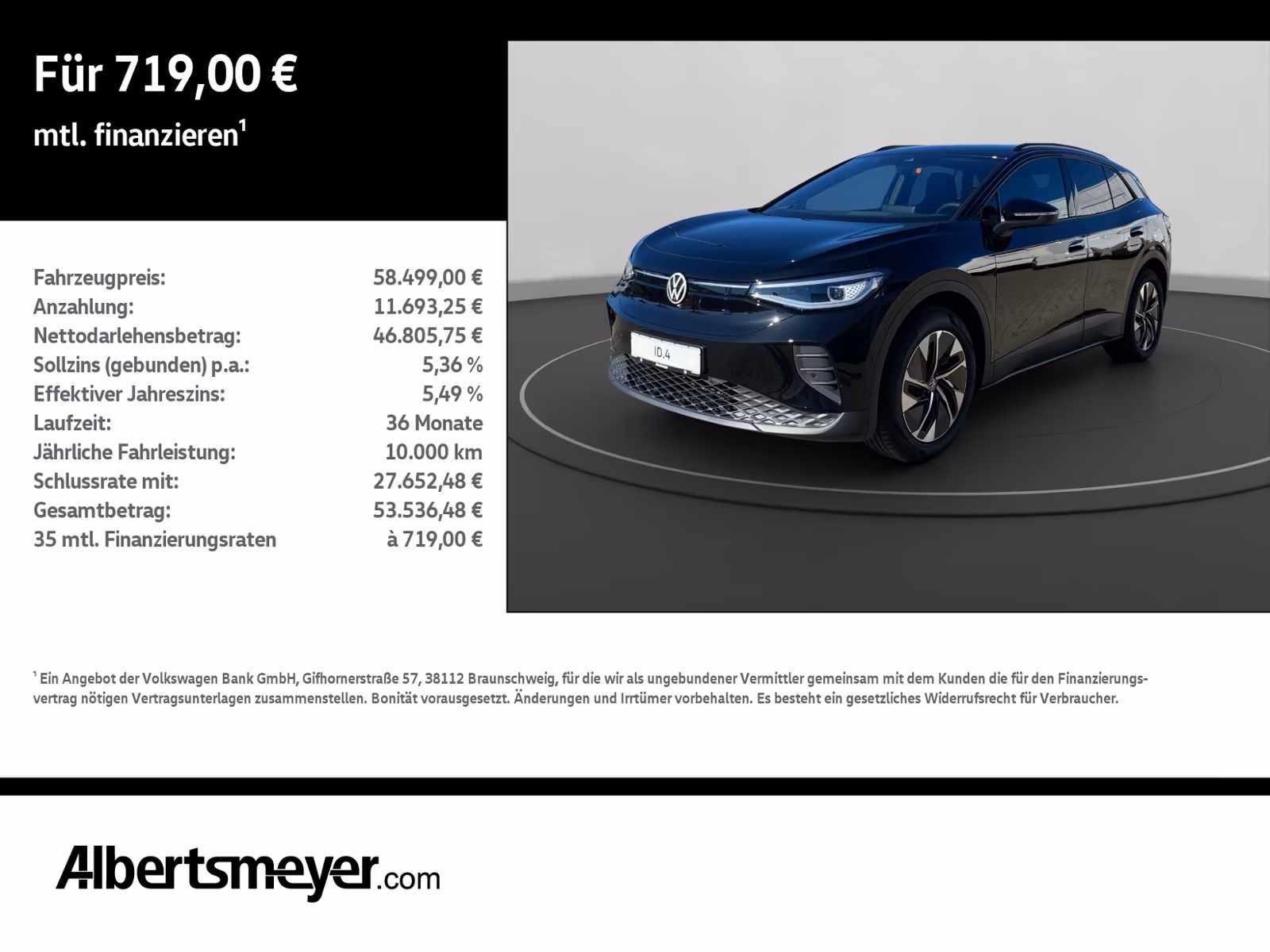 Volkswagen ID.4 Pro ENERGY +AHK+MATRIX+NAVI+KAMERA
