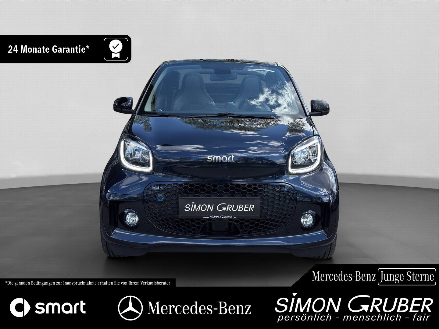 Fahrzeugabbildung Smart fortwo EQ Cabrio Pulse Exclusive JBL Carbon Wint