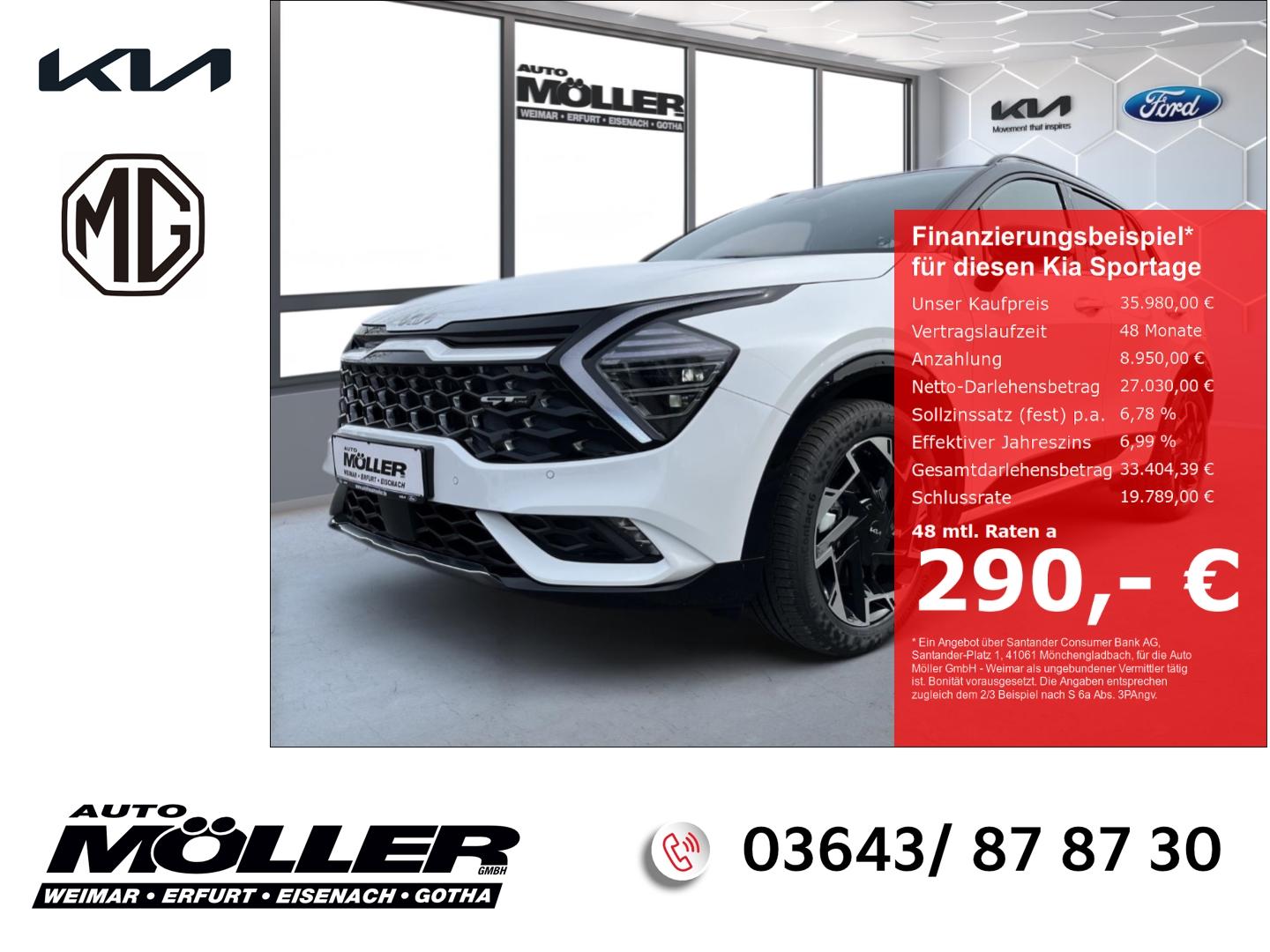 Kia Sportage GT-Line 1.6T DCT Drive Sound Leder 360°
