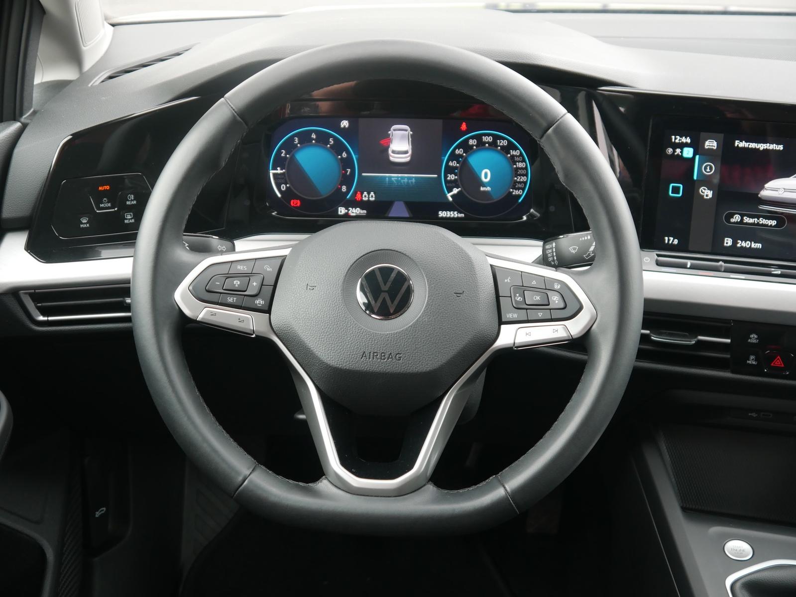 Volkswagen Golf VIII 1.0 Life LED Digitales Cockpit PDC, миниатюра 23