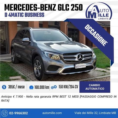 Mercedes-Benz MERCEDES-BENZ GLC 250 d 4Matic Business