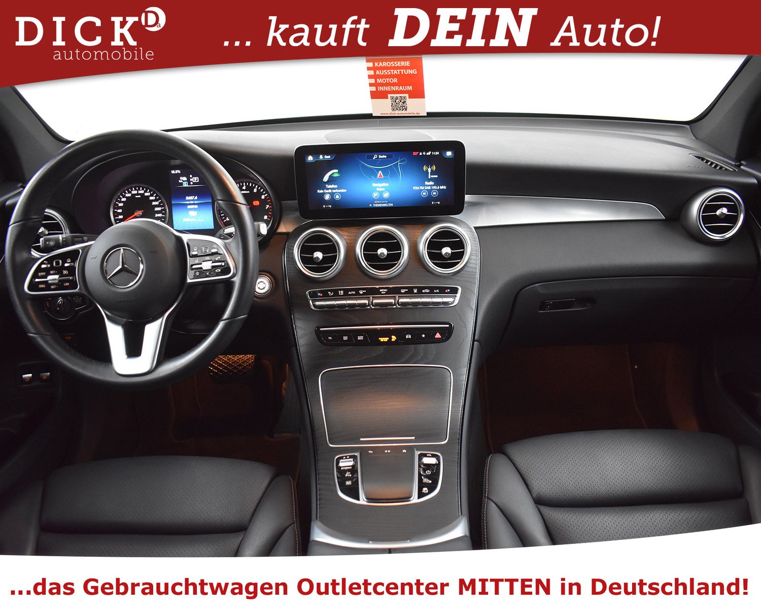 MERCEDES-BENZ GLC300e 4M >AMG 19+NIGHT+LEDER+KAMER+STANDHZ+AHK - Image 11