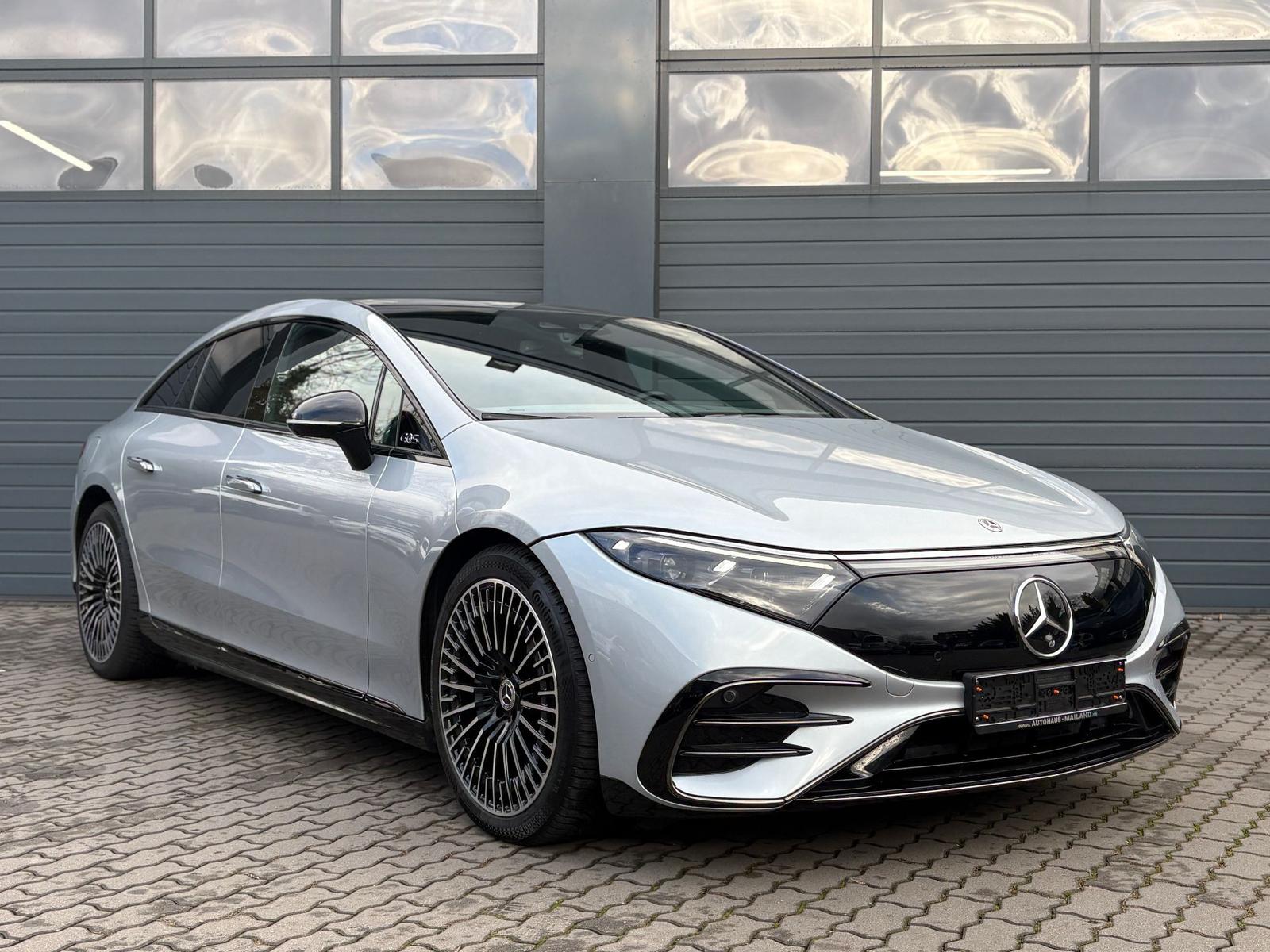 MERCEDES-BENZ EQS 450+ AMG 333ch - BURMESTER 3D - HUD - CAMÉRA 360° - TOIT PANORAMIQUE - JANTES AMG 21"