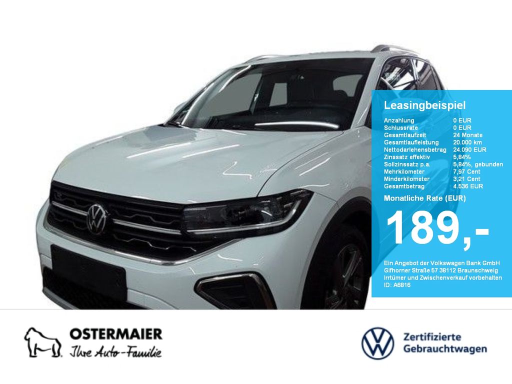 T-Cross R-LINE 1.0TSI 116PS ACC.5J-G.KAMERA.NAVI