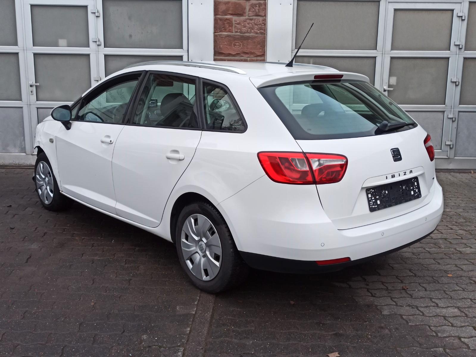 Seat Ibiza 2013 — engine 1.598 cm³, 90 HP (66kW)