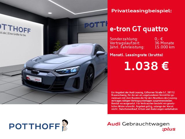 Audi e-tron GT Q RS PANO MATRIX NAVI B&O HuD