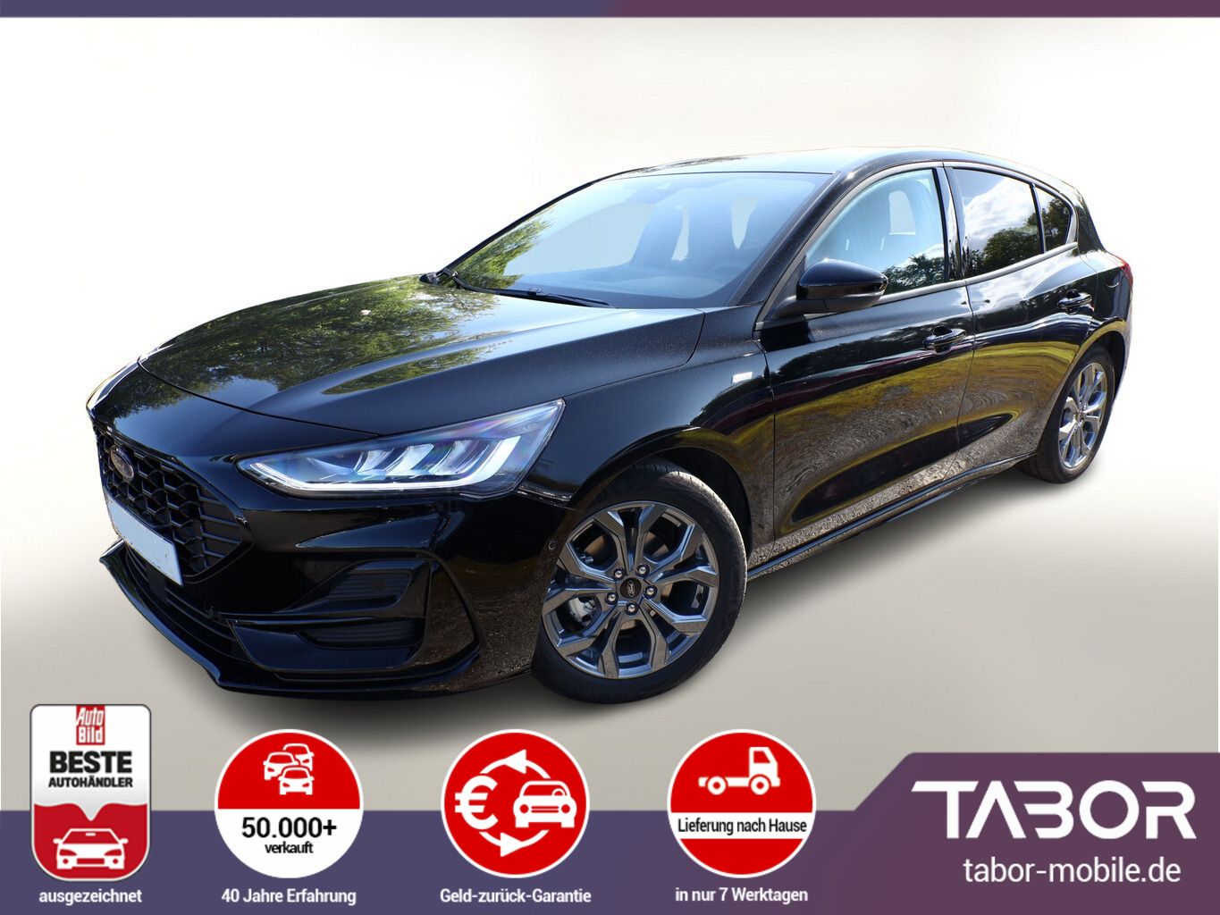 Ford Focus 1.0 EB 125 MHEV ST-Line Nav ParkP PrivG