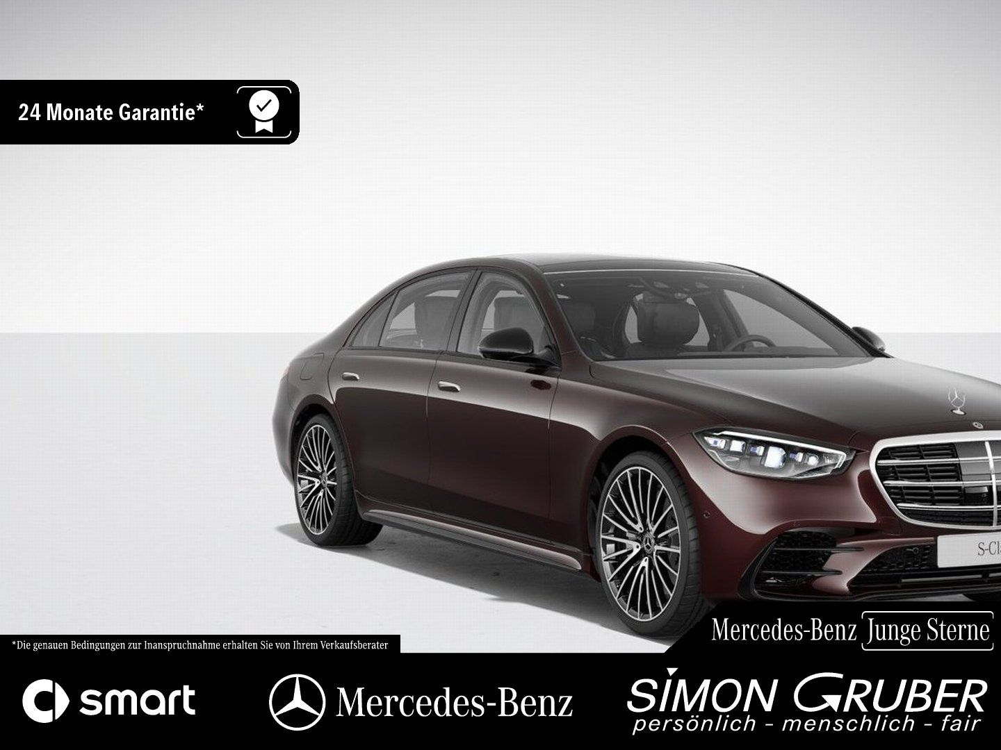 Fahrzeugabbildung Mercedes-Benz S 580 4M L AMG Night First-Class Executive Chauf