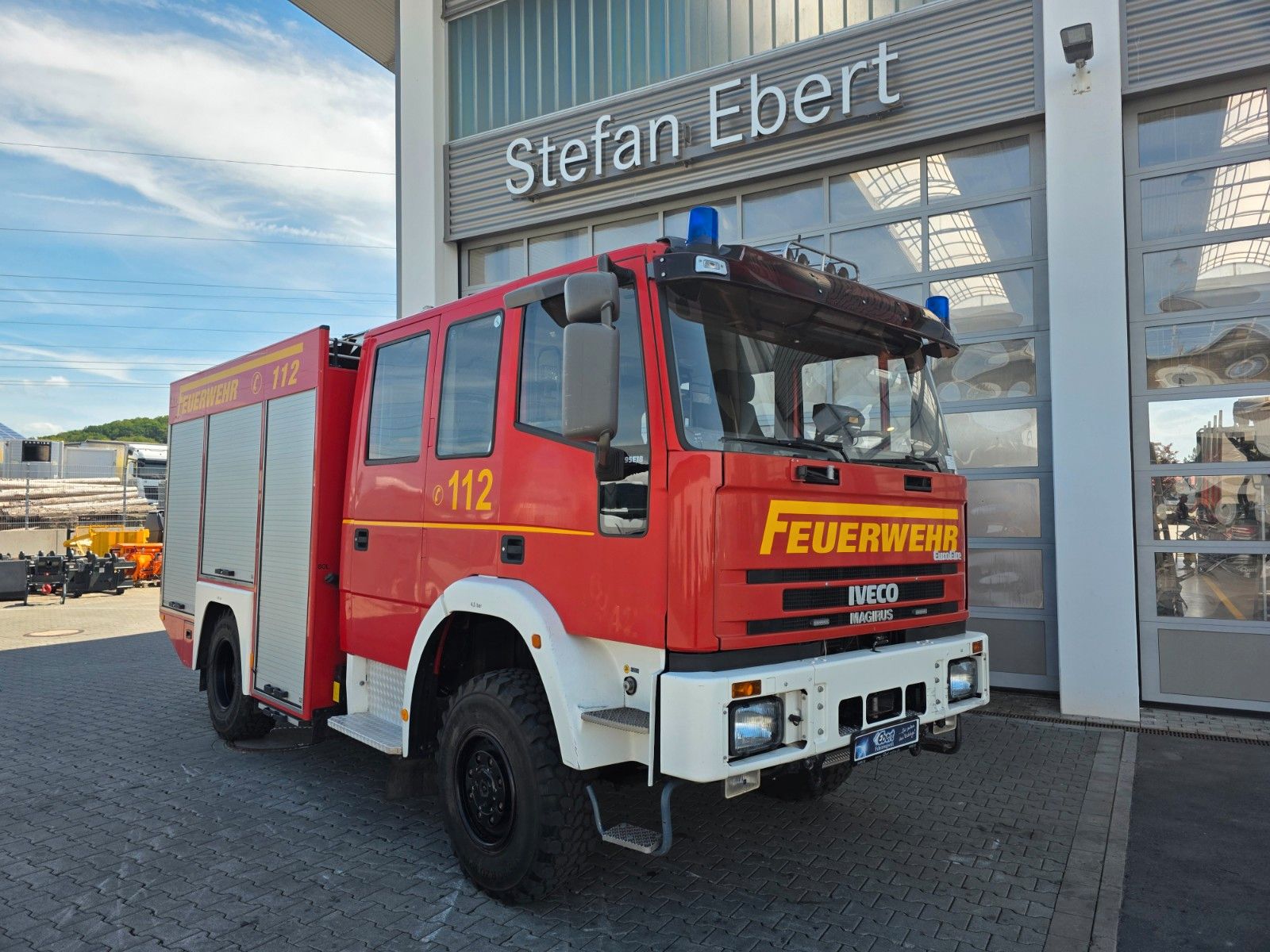 Fahrzeugabbildung Iveco EuroFire FF95E18W 4x4 LF8/6 Löschfahrzeug