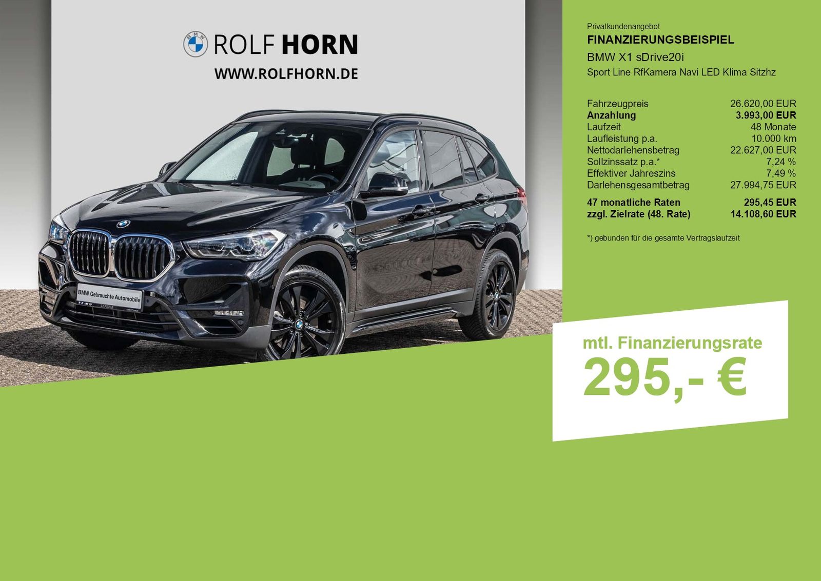 BMW X1 sDrive20i Sport Line RfKamera Navi LED Klima foto 3