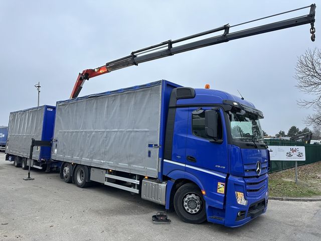 Mercedes-Benz Actros 2645 6x2 105m³ JUMBO + RETARDER + CRANE P