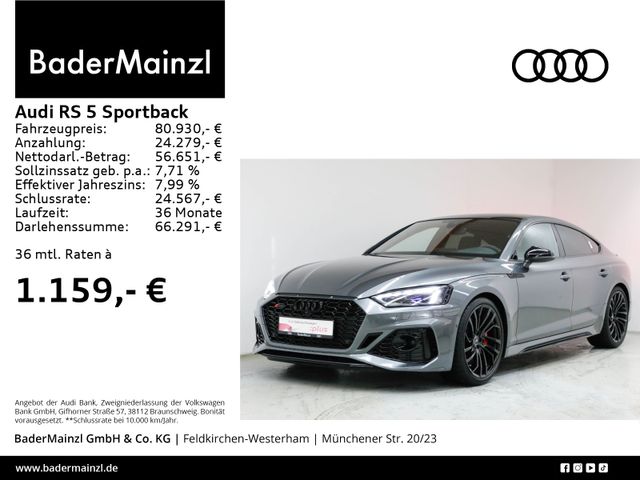 Audi RS 5 Sportback Pano 280km/h Matrix B&O HUD 360°