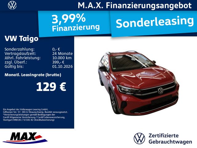 Volkswagen Taigo 1.0 TSI ENERGY LED+APP+ACC+DCP+PDC+ALU+SHZ
