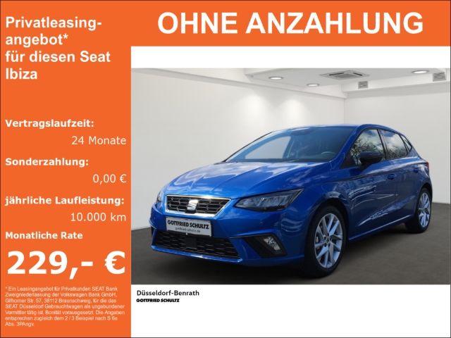 Seat Ibiza FR 1.0 TSI LED Einparkhilfe Full-Link Temp