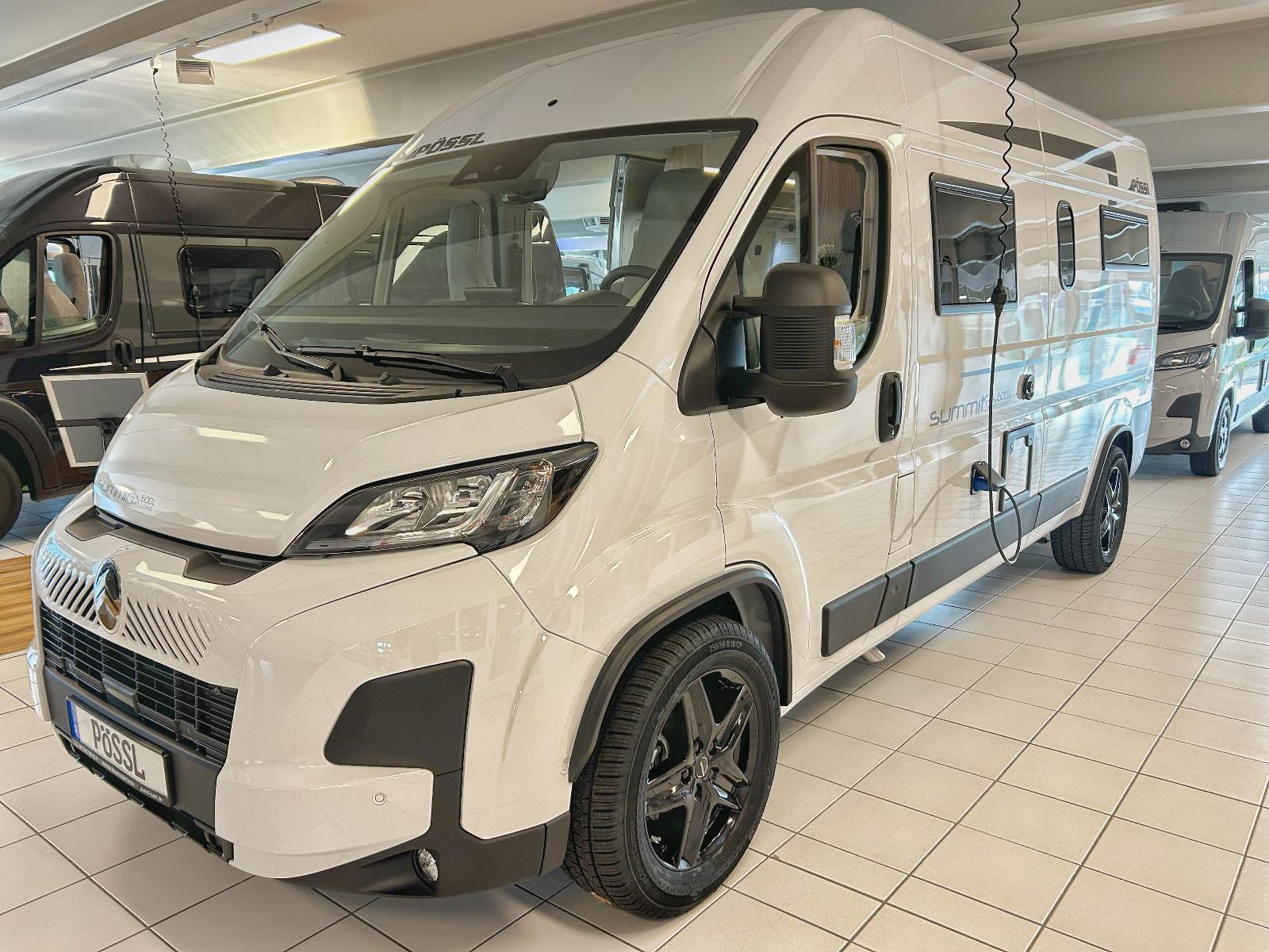 Pössl Summit Shine 600 L, Elegance, Längsbetten