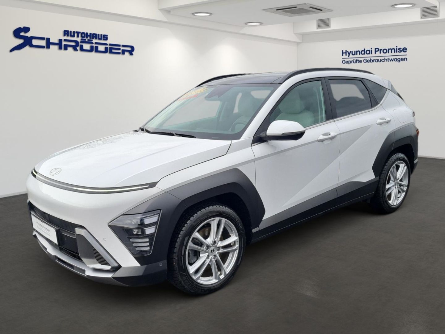 Fahrzeugabbildung Hyundai KONA Prime 1.6 T-Gdi 198PS DCT 4WD Glasschiebe