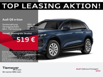 Audi Leasingangebot: Audi Q6 e-tron AHK 360 LED+ SITZH+