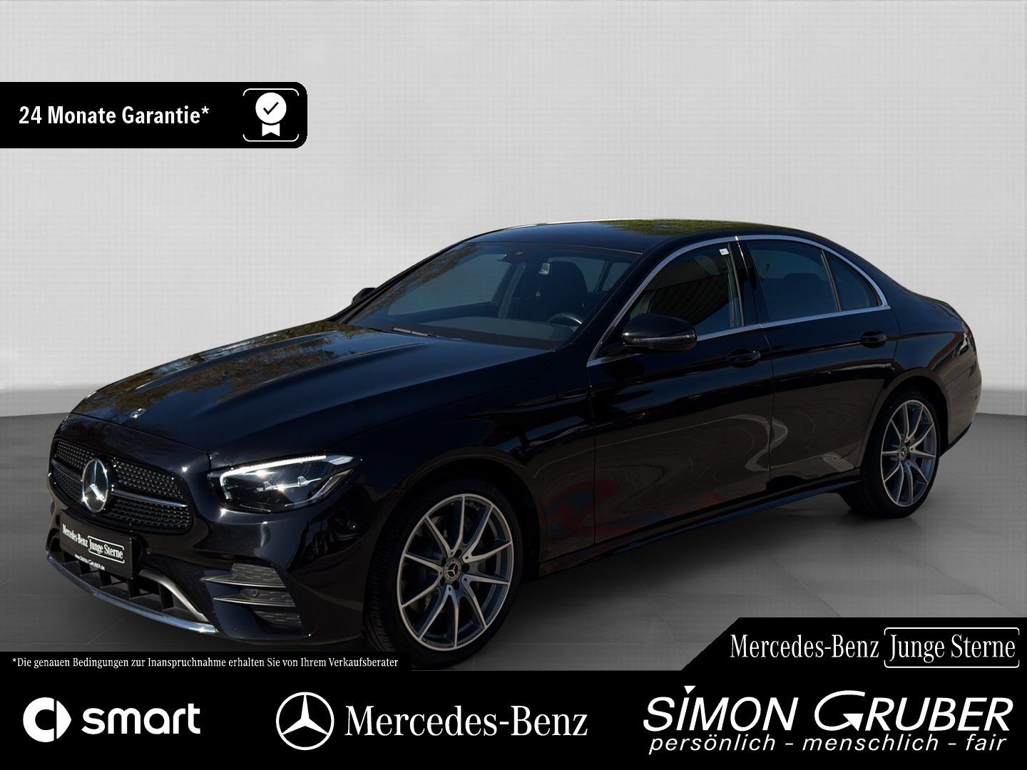 Fahrzeugabbildung Mercedes-Benz E 220 d 4M AMG Line IntExt Widescreen LED Kamera