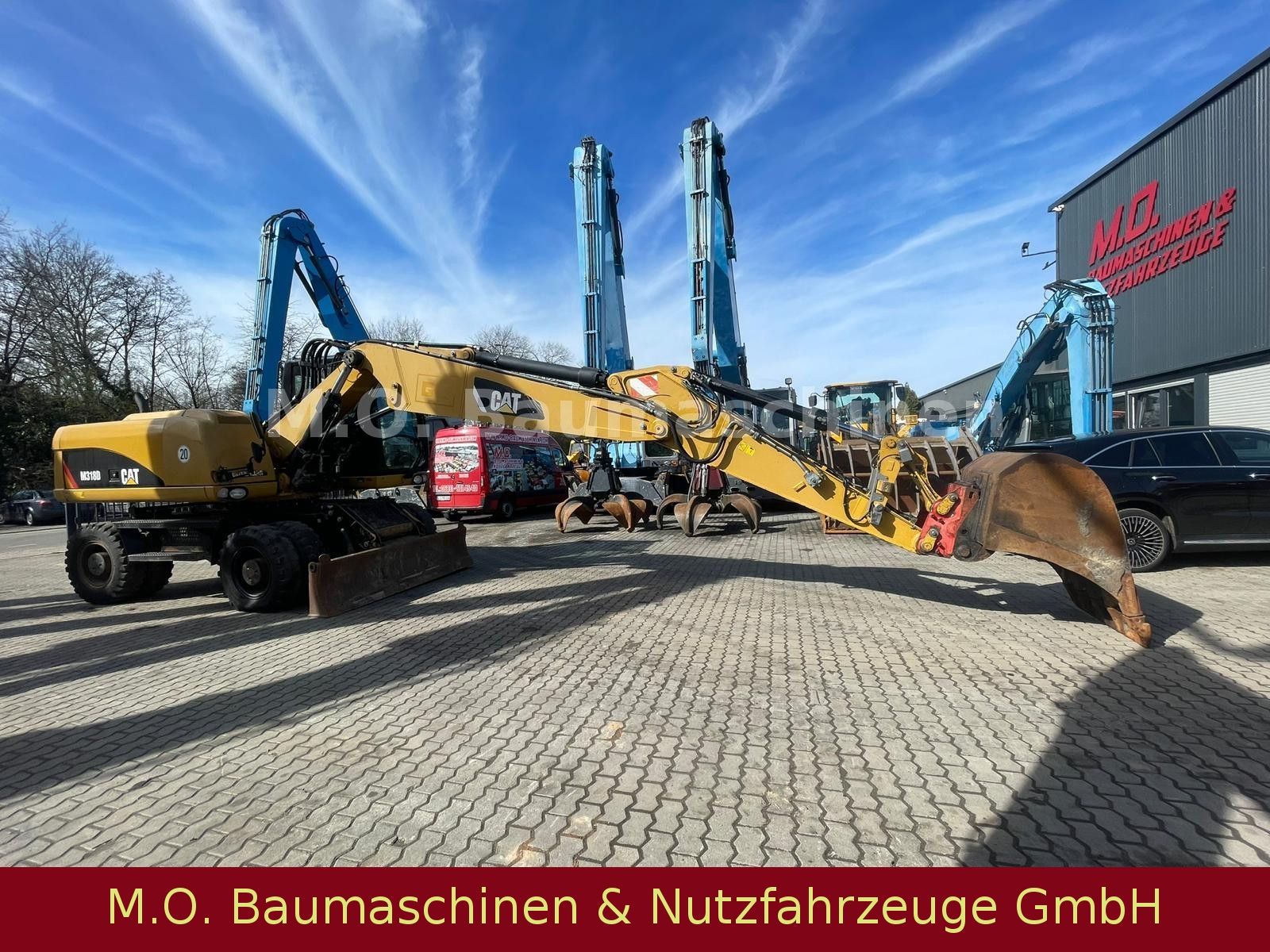 Fahrzeugabbildung CAT M 318 D  / SW /Hammerline / VSA / AC /