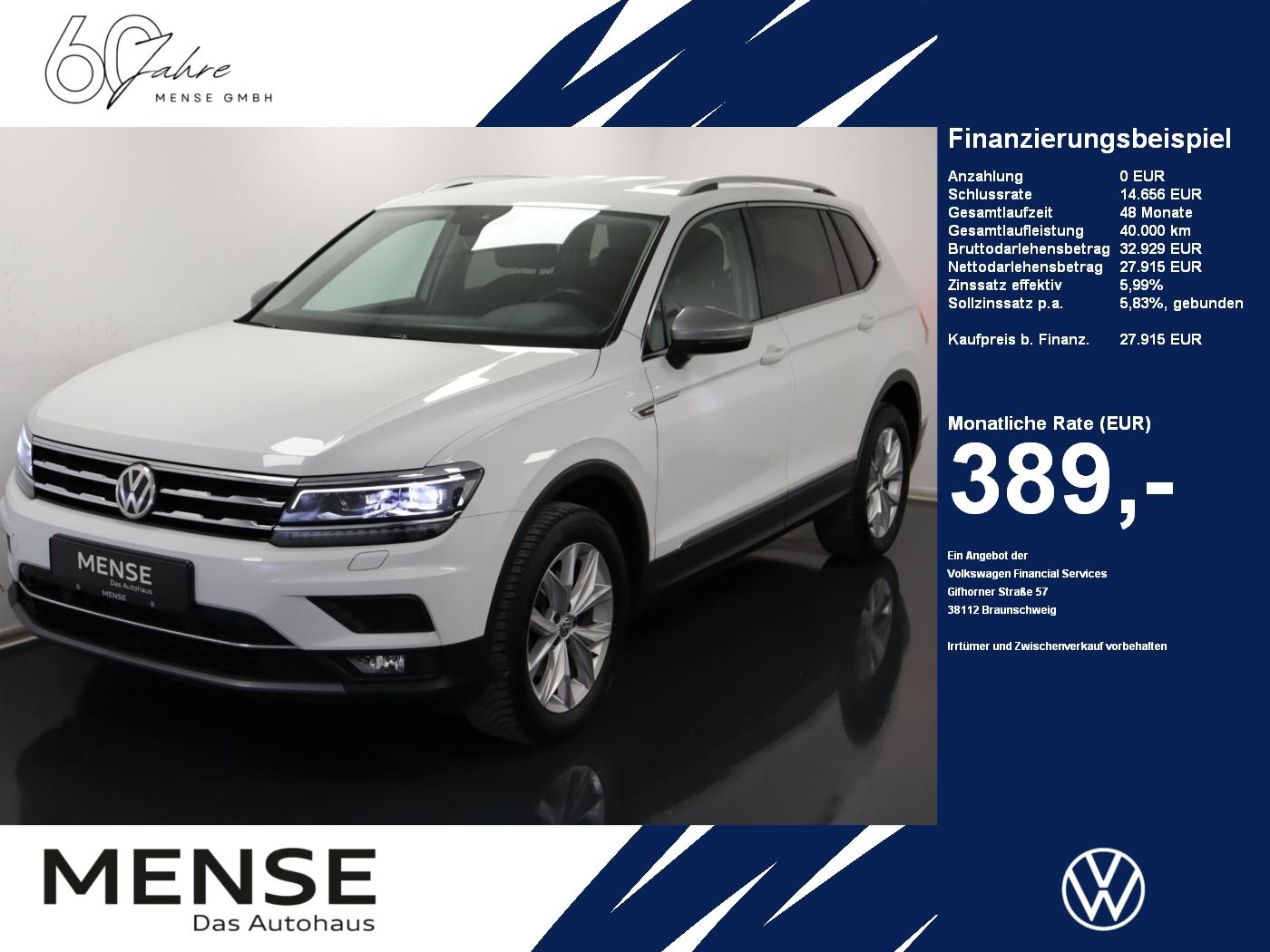 Volkswagen Tiguan Allspace 2.0 TDI 4M DSG Highline Navi AHK