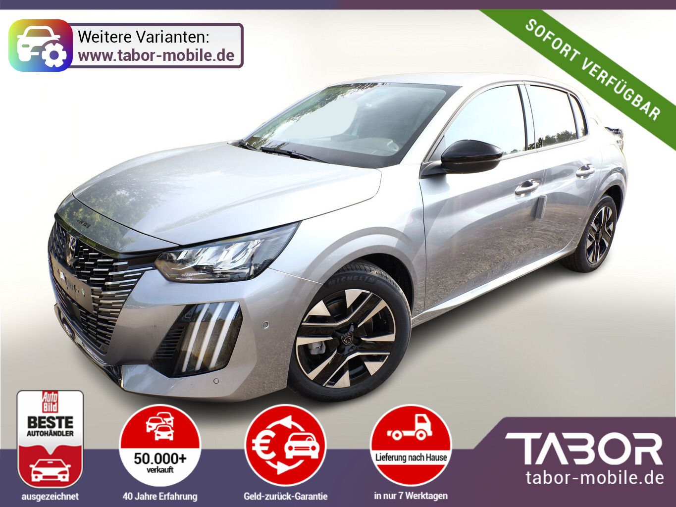 Peugeot 208 Allure 2xPDC LED CarPlay DAB UVP-38%*