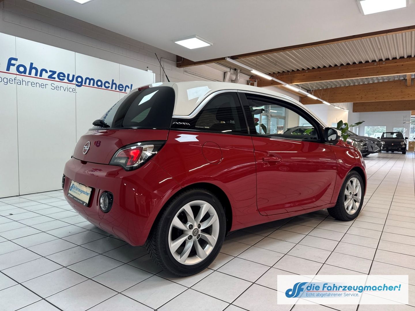 Fahrzeugabbildung Opel Adam Jam Temp Berganfahrass. Speedlimiter Alu Kl