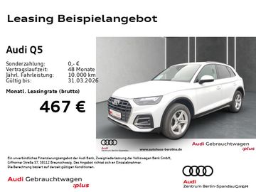 Audi Leasingangebot: Audi Q5 50 TFSI e qu. S tronic *NAV+*R-CAM*GRA*SHZ*