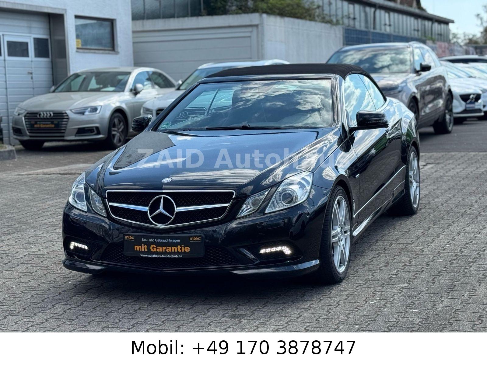 Mercedes-Benz E -Klasse Cabrio E 350 CGI BlueEfficiency AMG