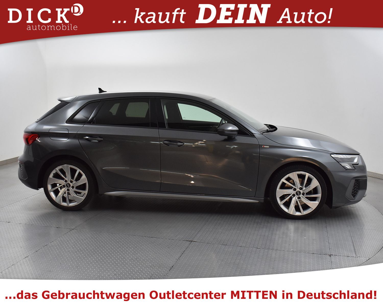 AUDI A3 SB 35d 2X S LINE SPORT+VIRTU+LEDER+NAV+LED+18 - Image 2