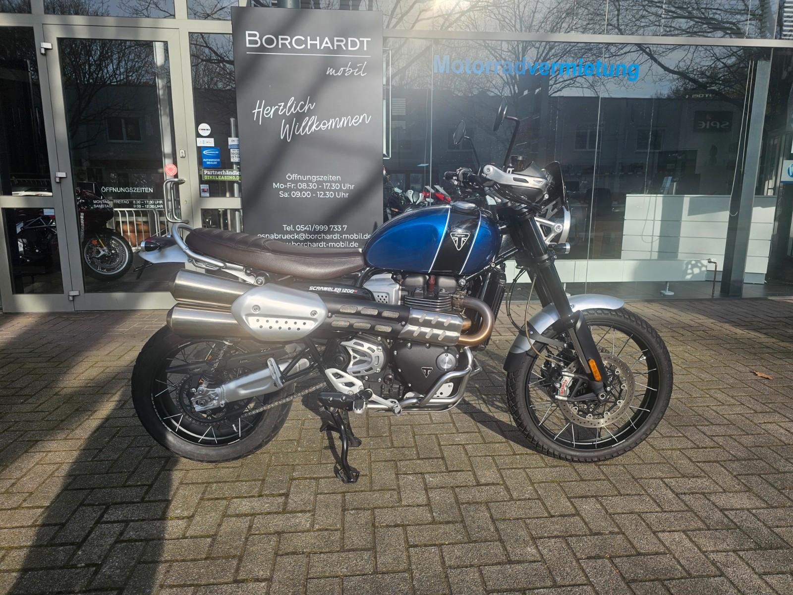 Triumph Scrambler 1200XE Heizgriffe, Fahrmodi, 1.Hand
