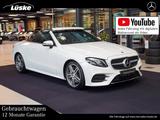Mercedes-Benz E 300 Cabrio AMG Line Leder Ulme Burmester AHK - Mercedes-Benz E 300: Cabrio