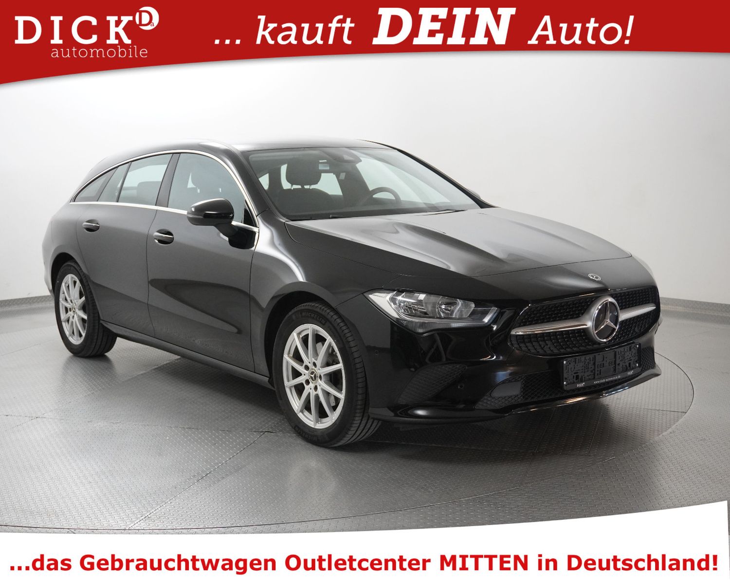 Fahrzeugabbildung Mercedes-Benz CLA180 SB 7G Style LEDER+SHZ+VIRTU+NAVI+TEM+PARK