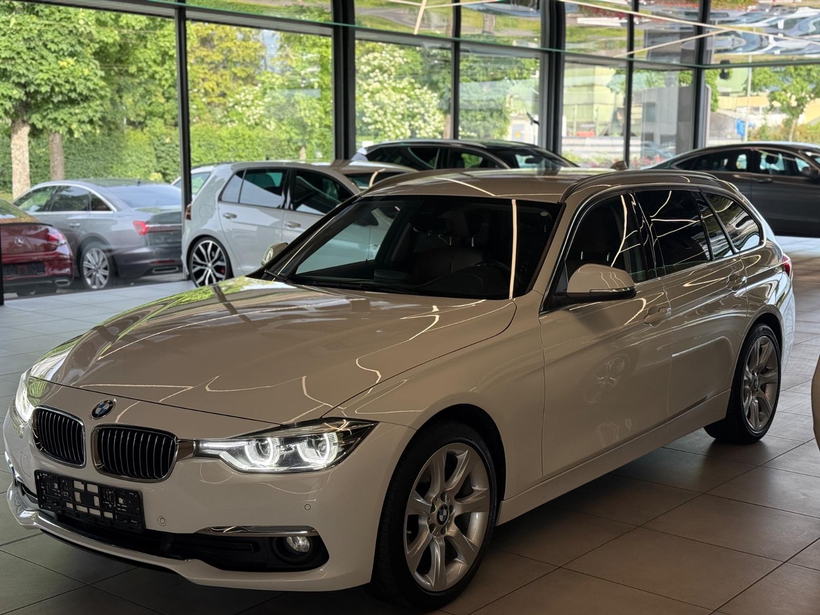 BMW 320d Luxury Line LED M-LENKRAD 8 Fach SHADOW TOP