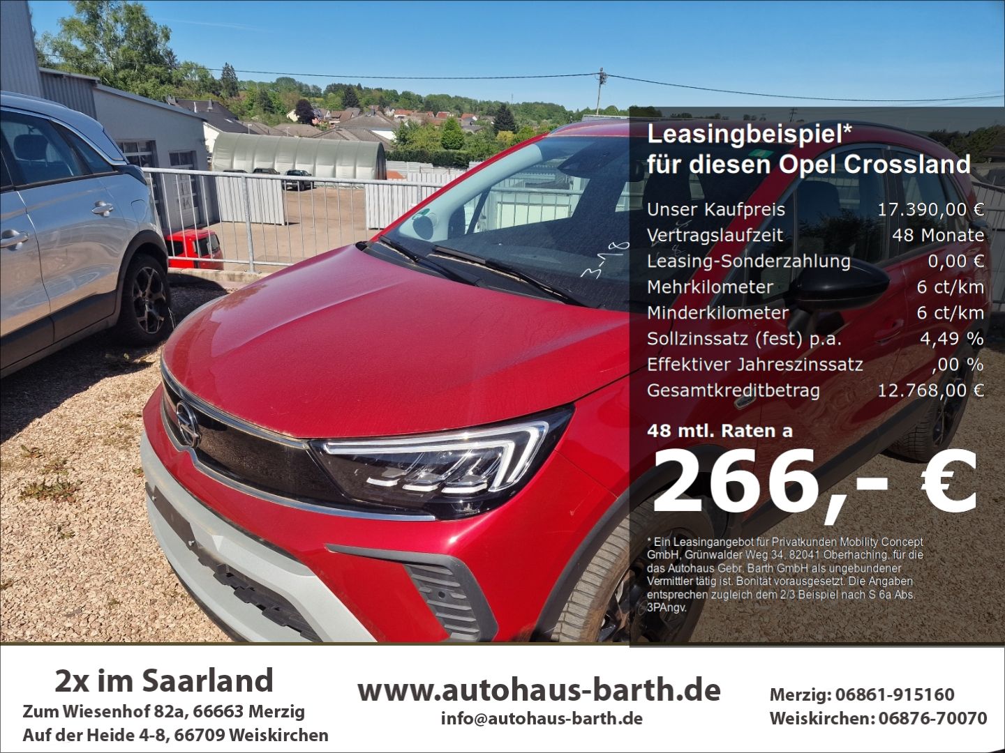 Opel Crossland Elegance Navi LED Apple CarPlay Androi
